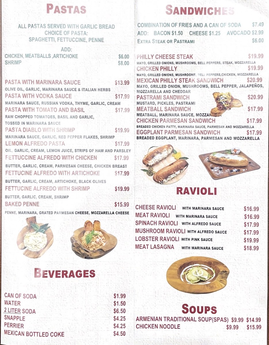 Menu Lucy's Pizza & Burgers-9