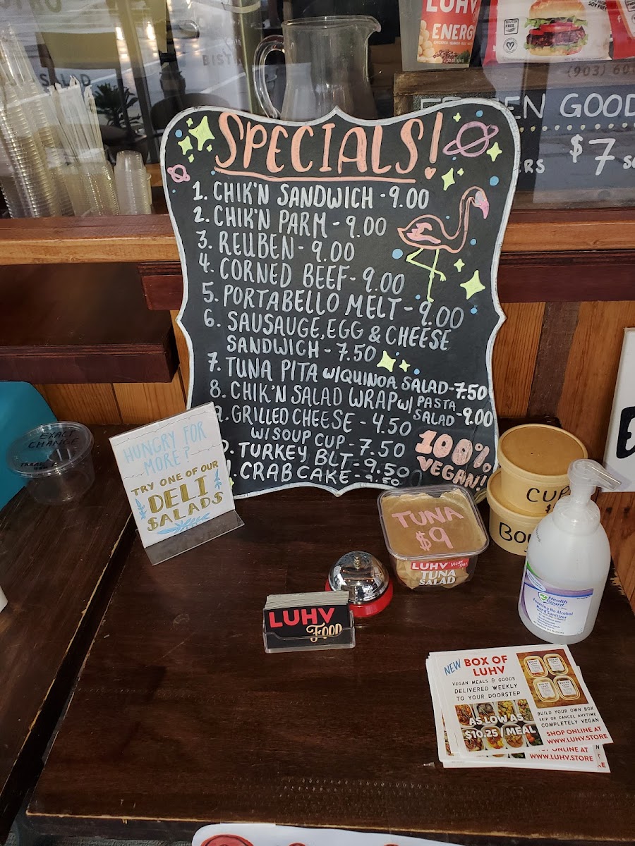 Menu Luhv Factory & Vegan Bistro-1