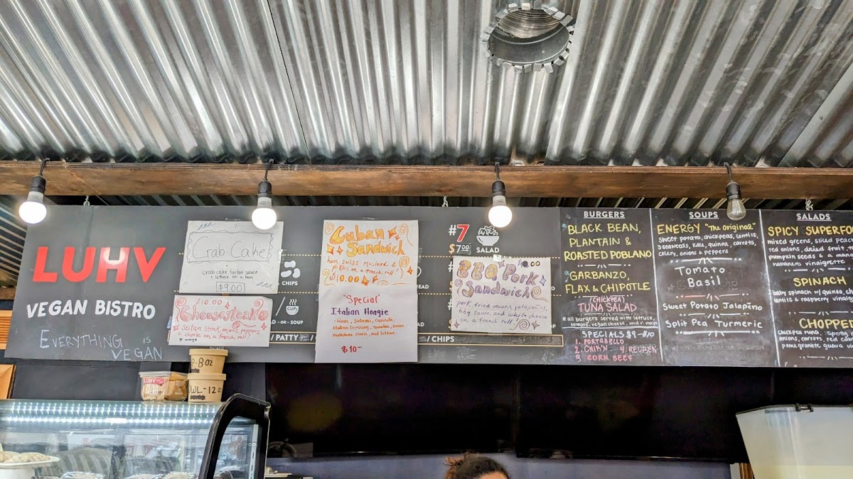 Menu Luhv Factory & Vegan Bistro-5