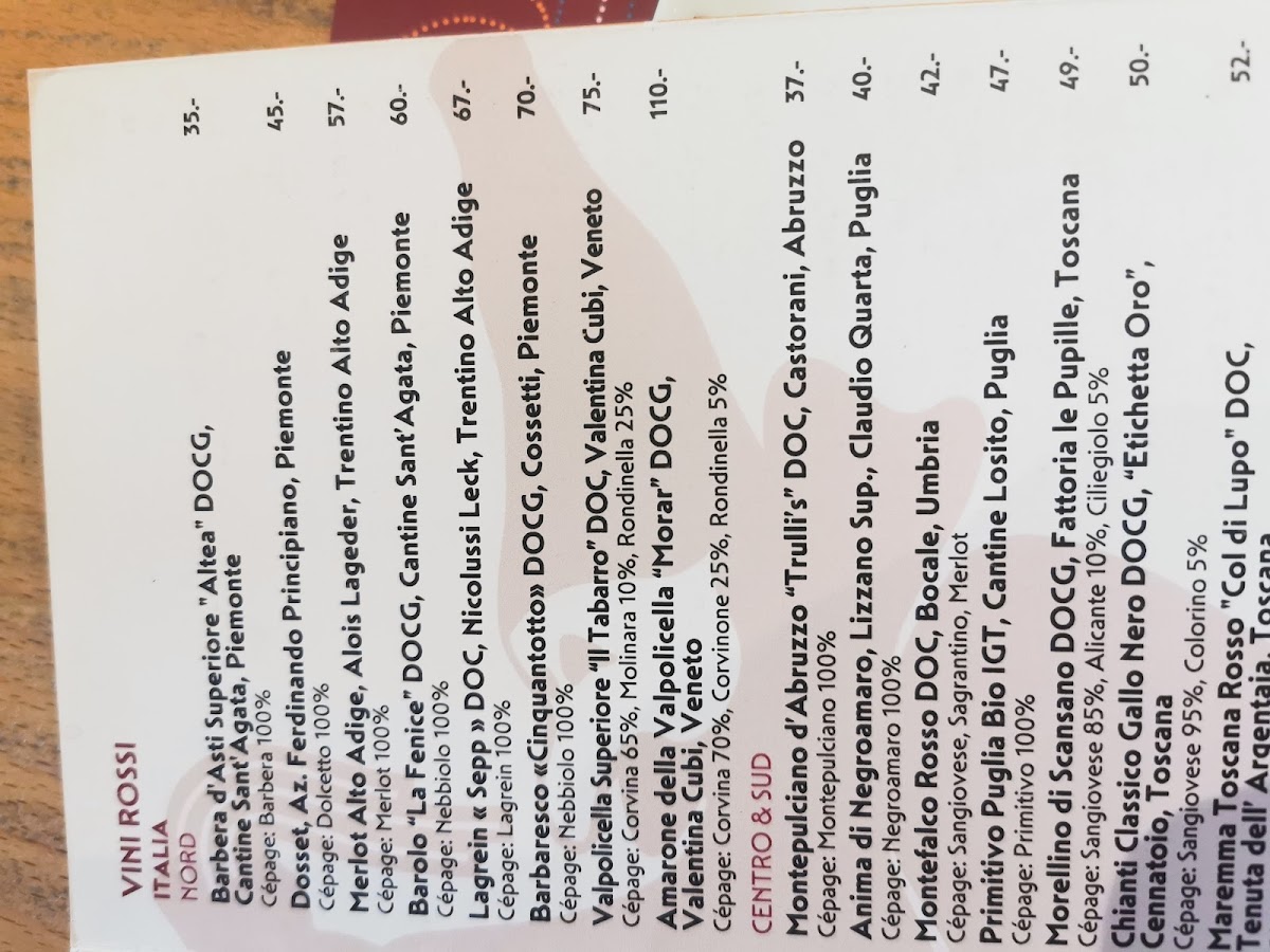 Menu Luigia Sion-1