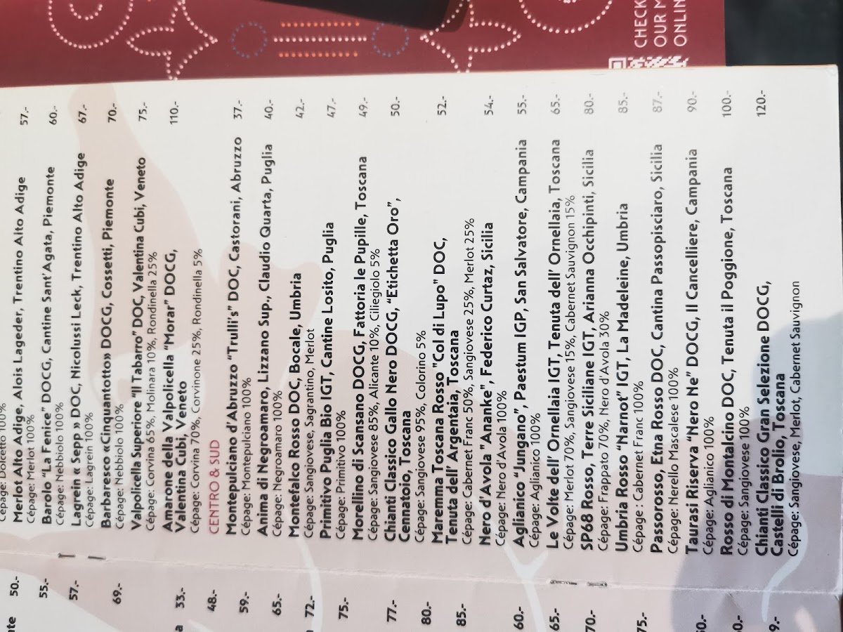 Menu Luigia Sion-2