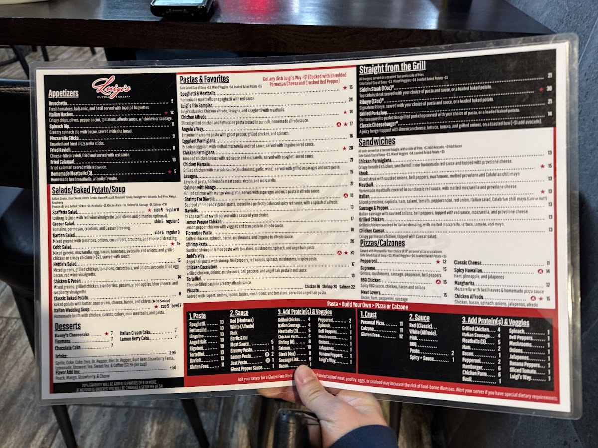 Menu Luigi's In Westbury-1