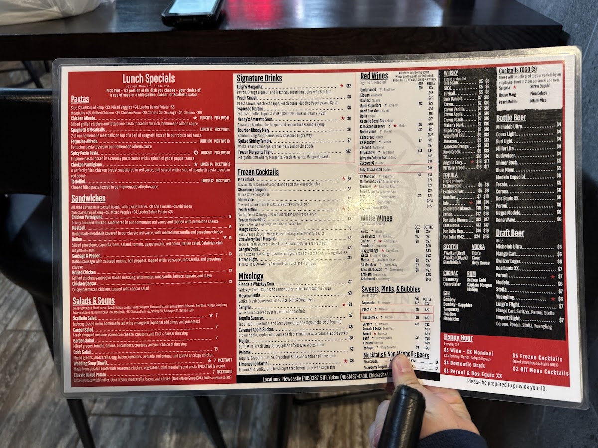 Menu Luigi's In Westbury-2
