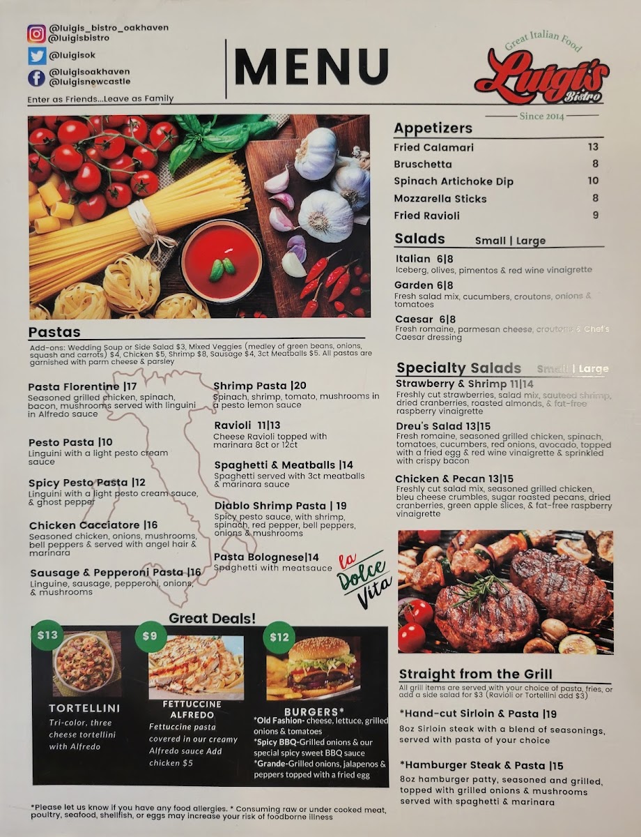 Menu Luigi's In Westbury-4