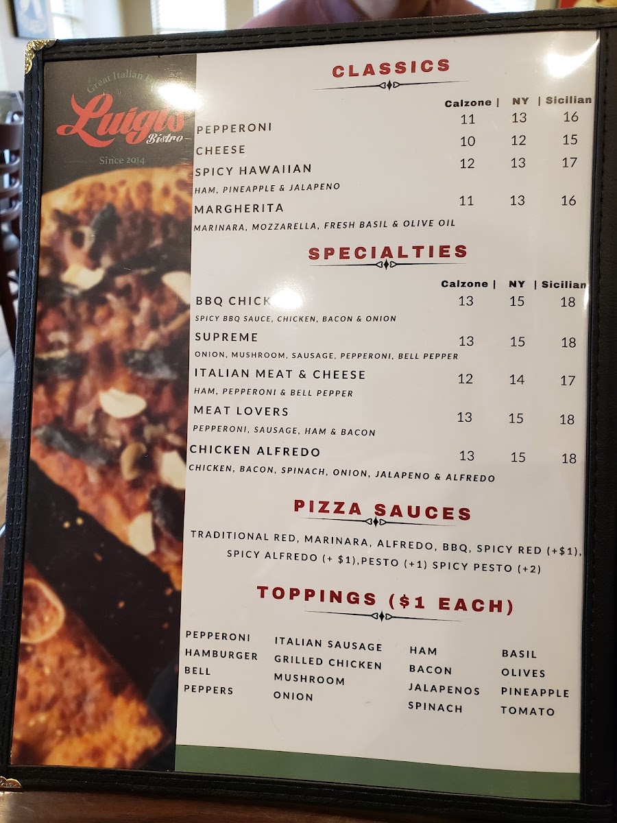 Menu Luigi's In Westbury-7