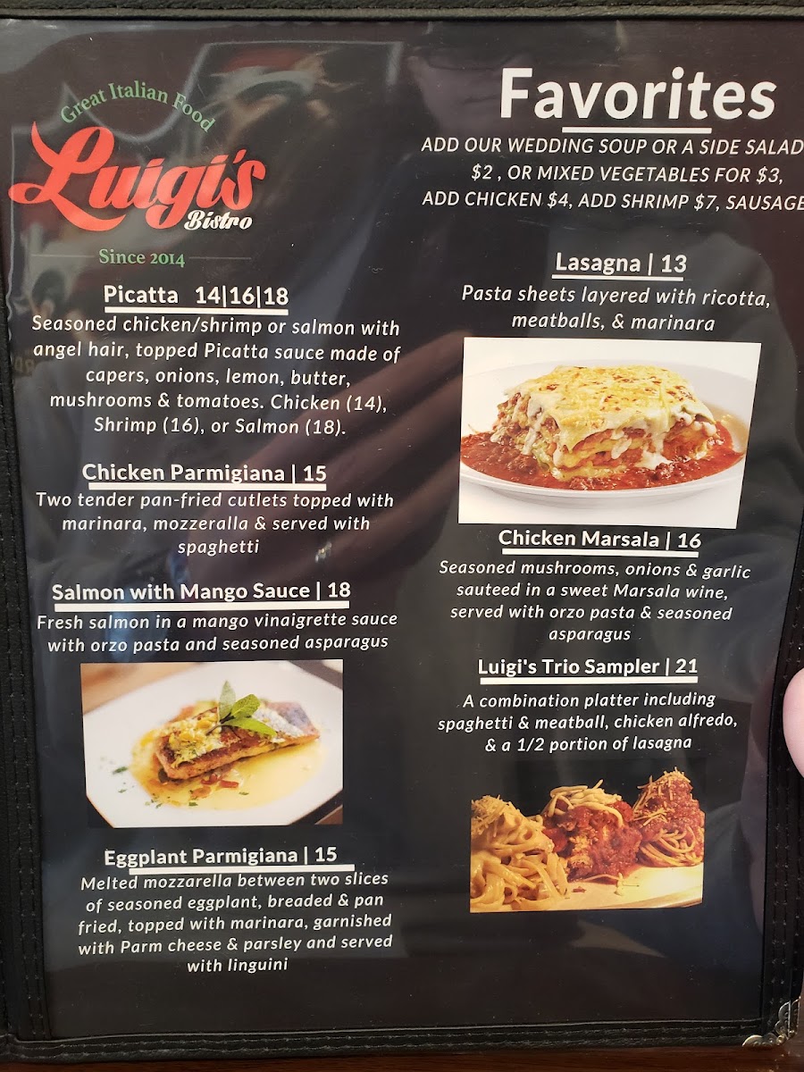 Menu Luigi's In Westbury-8