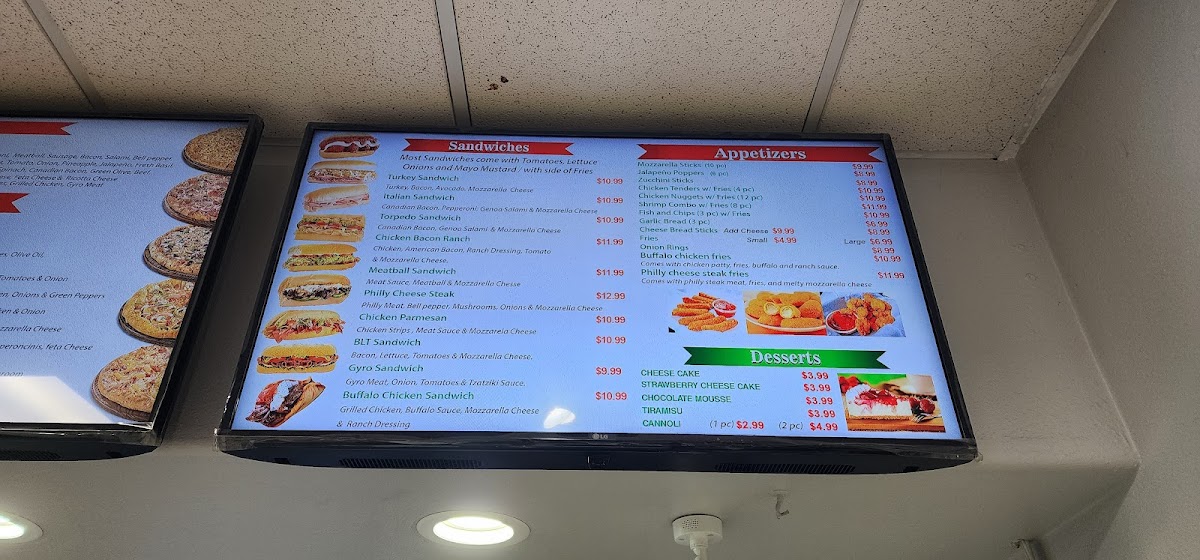 Menu Luigi's New York Giant Pizza-8