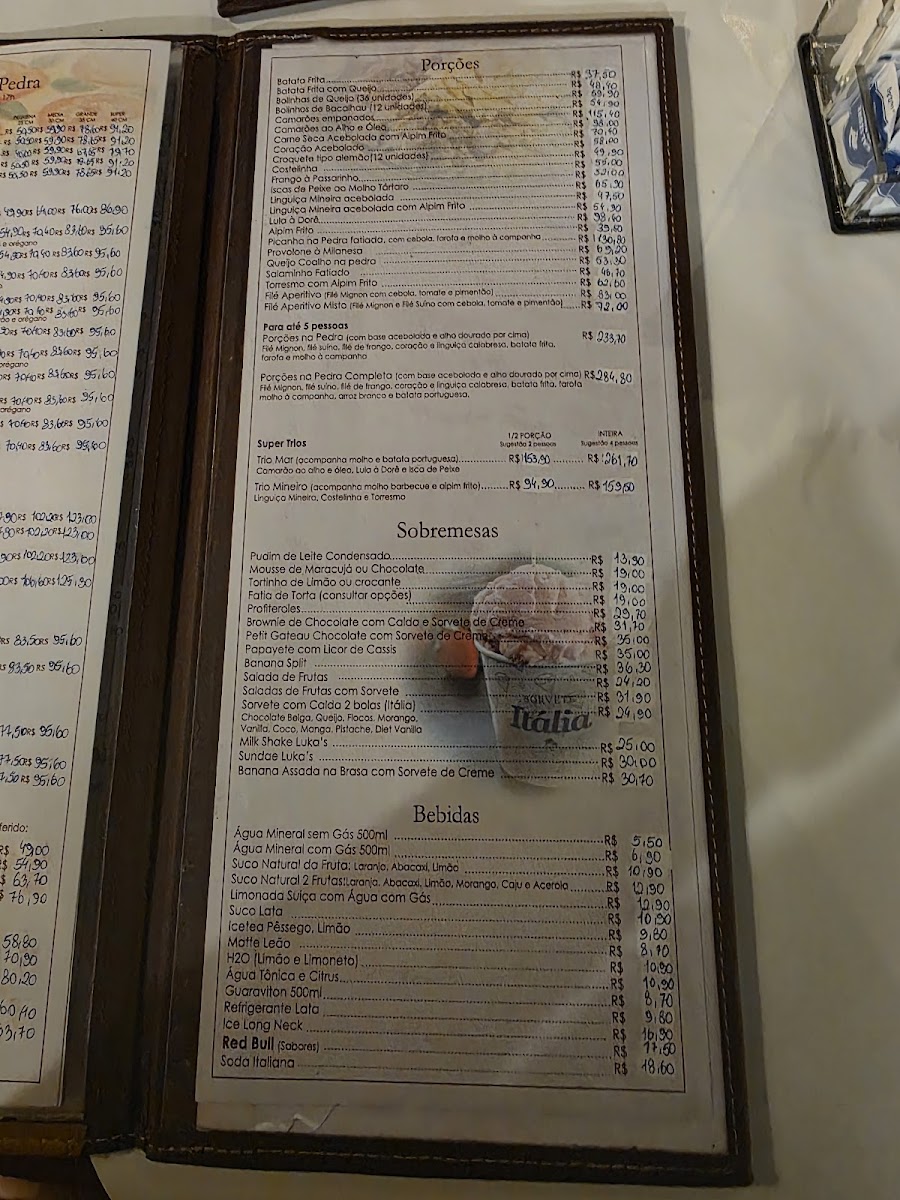 Menu Luka's Pizzeria - Restaurant And Steakhouse-2