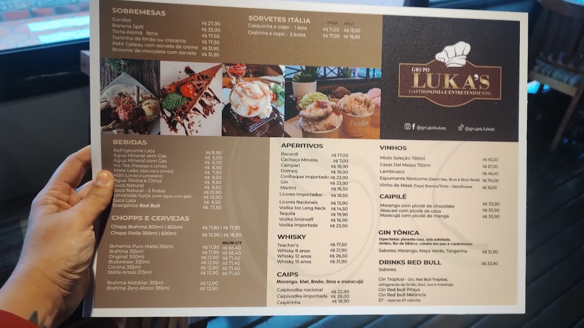 Menu Luka's Pizzeria - Restaurant And Steakhouse-5
