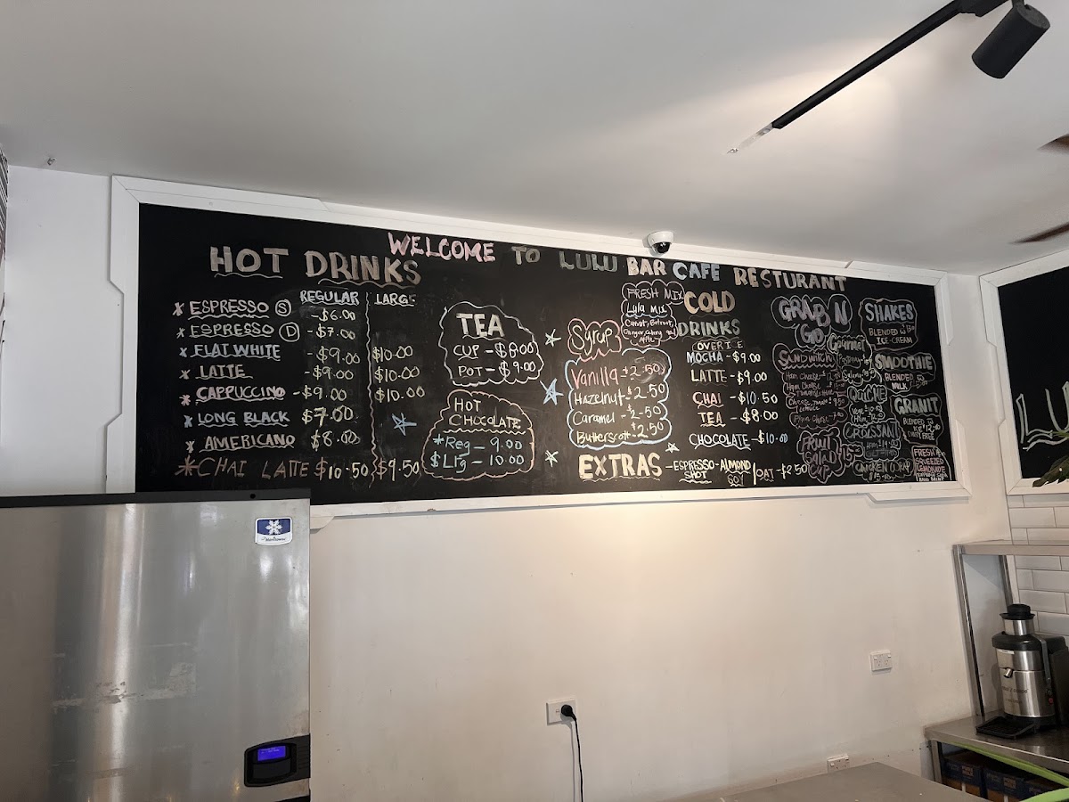 Menu Lulu Bar Restaurant And Cafe-3
