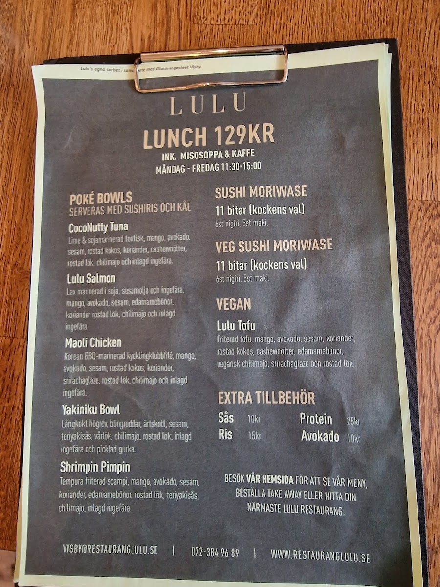 Menu Lulu Poké & Sushi Bar-4