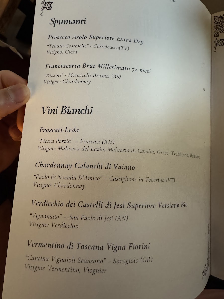 Menu Lume - Osteria Alle Scalette-1