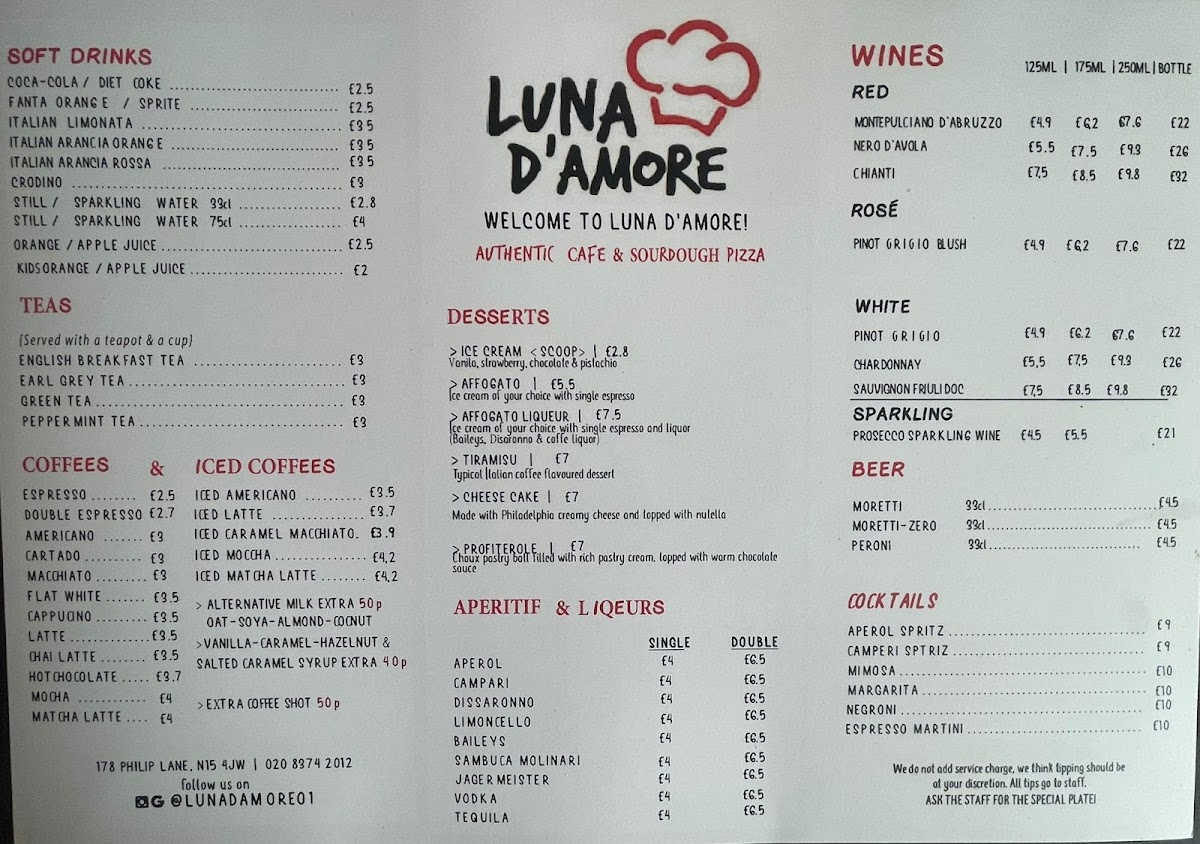 Menu Luna D'amore-2