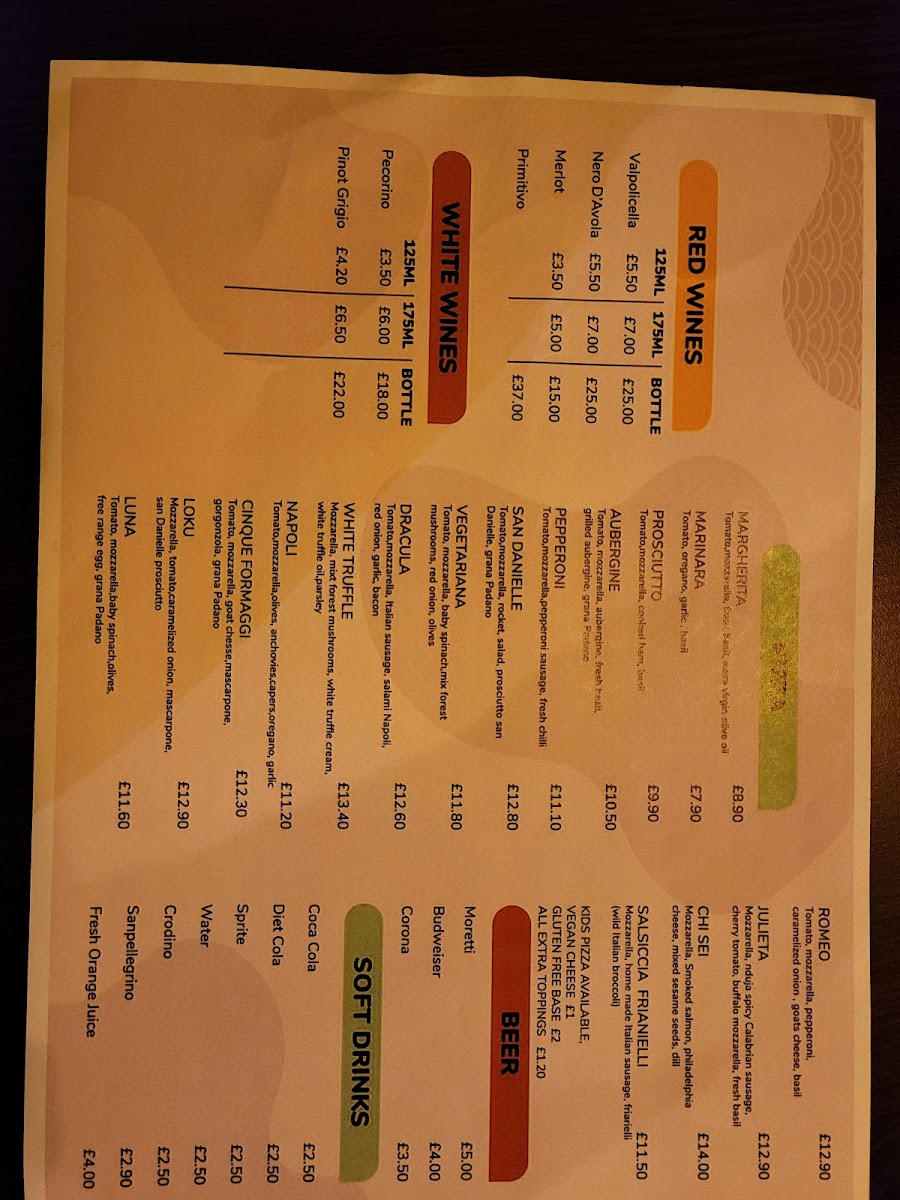 Menu Luna D'amore-9