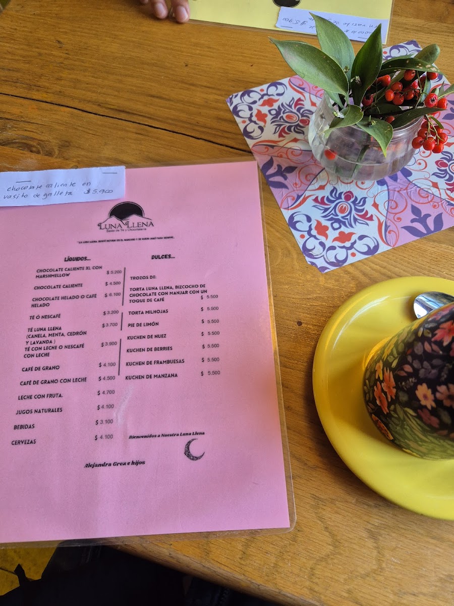 Menu Luna Llena-1