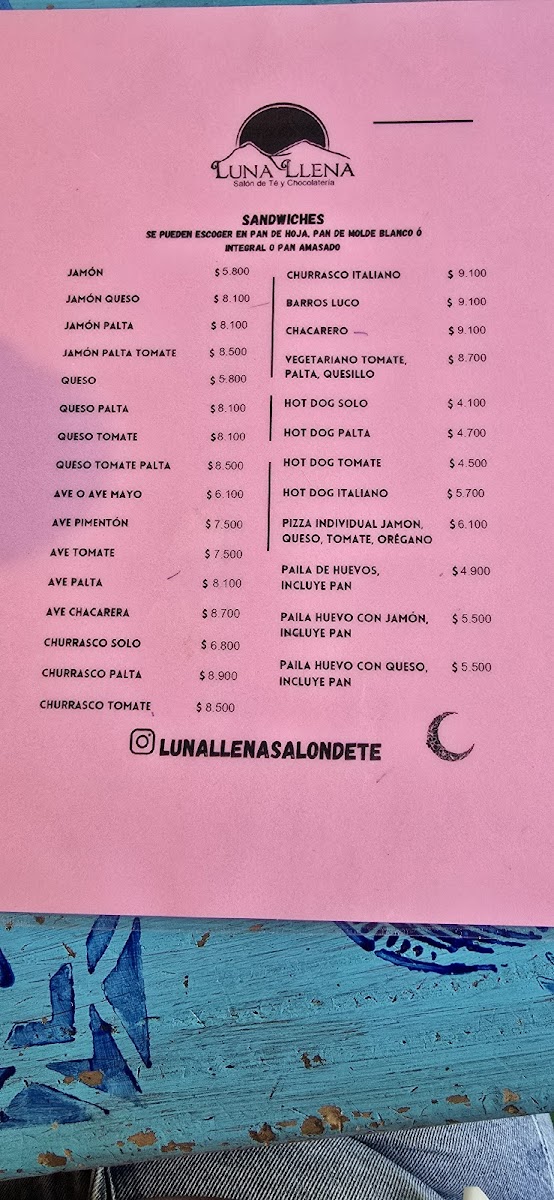 Menu Luna Llena-4