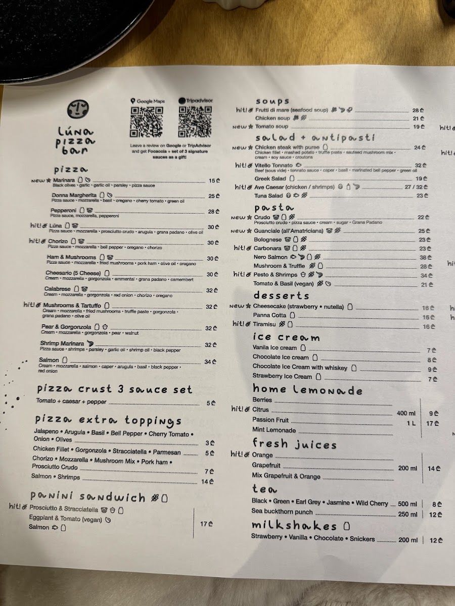 Menu Luna Pizza Bar-3