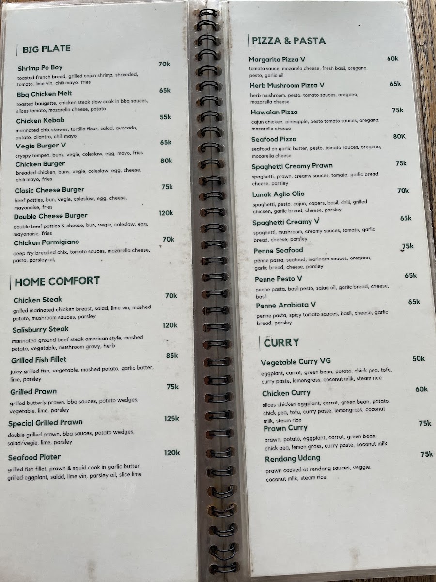 Menu Lunak Café By The Sea-2