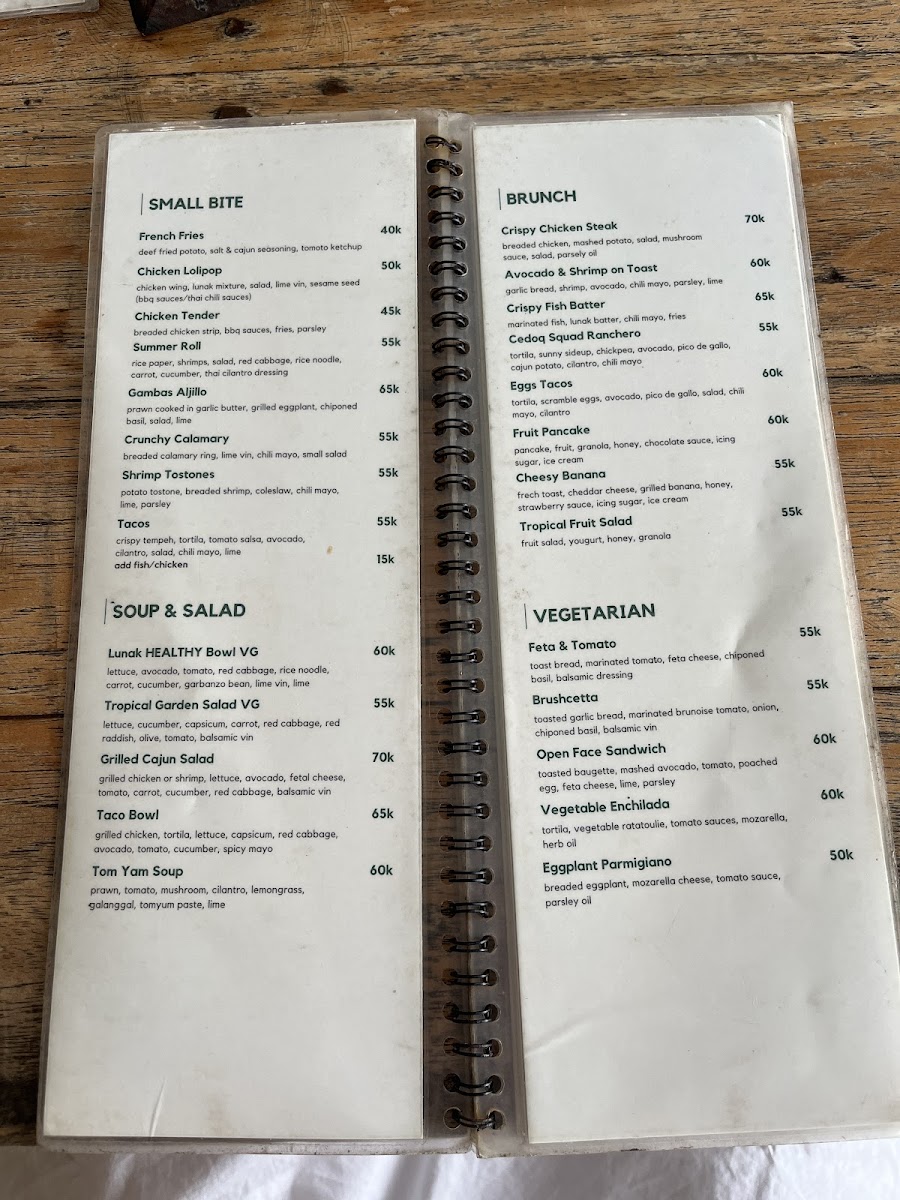 Menu Lunak Café By The Sea-5