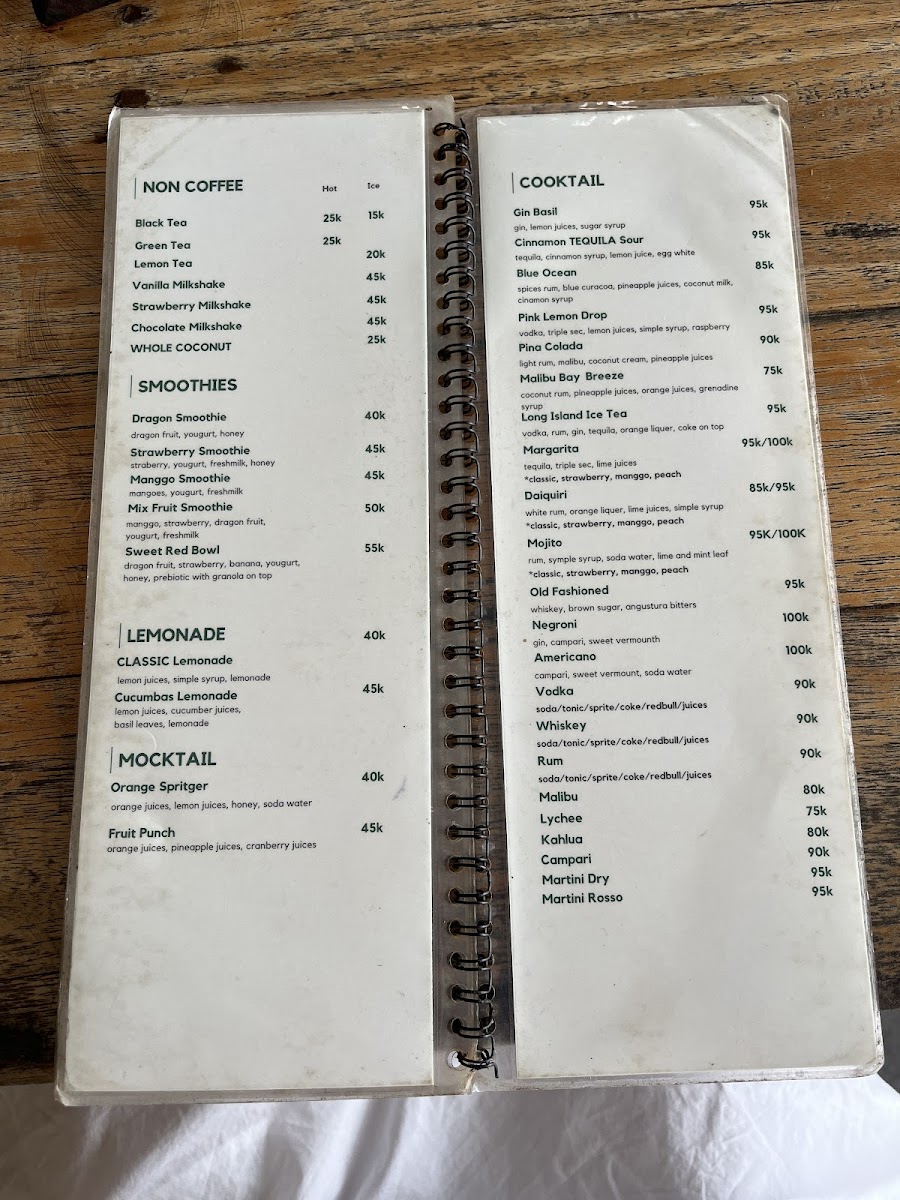 Menu Lunak Café By The Sea-6