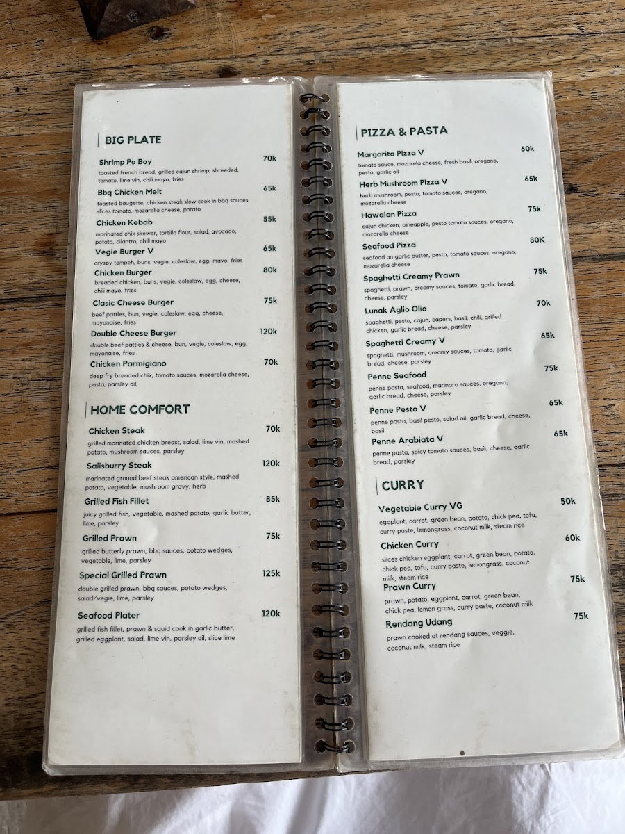 Menu Lunak Café By The Sea-7
