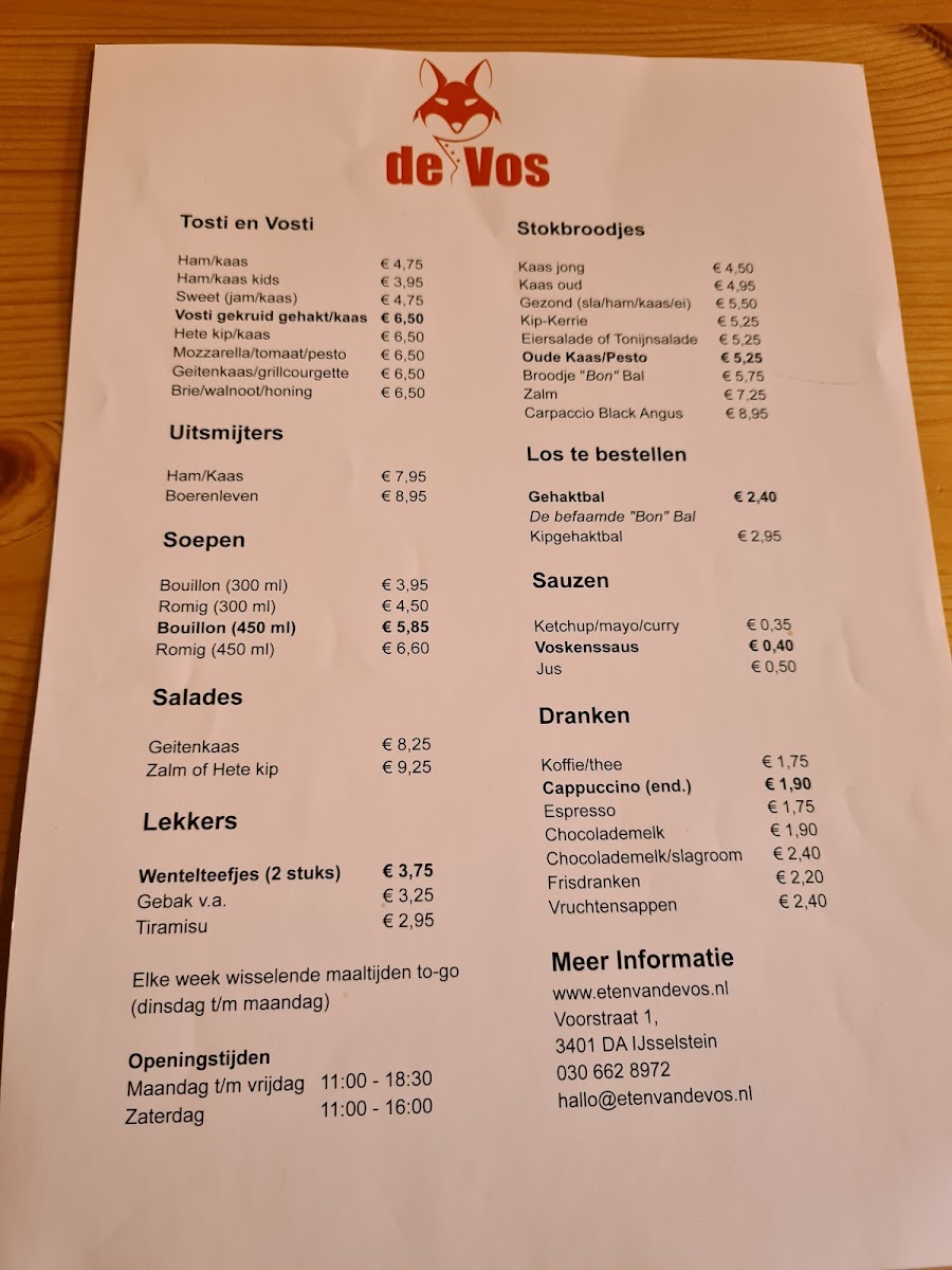 Menu Lunch En Kookzaak Eten Van De Vos-1