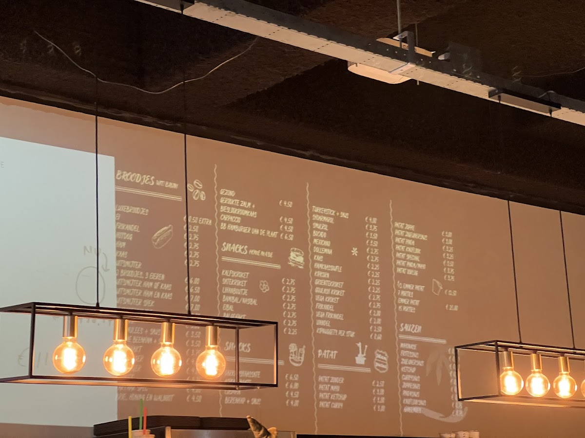 Menu Lunch & Frituursalon Oase-3