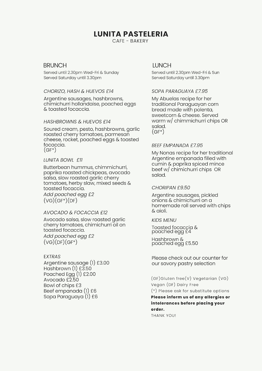 Menu Lunita Pasteleria Bristol-1