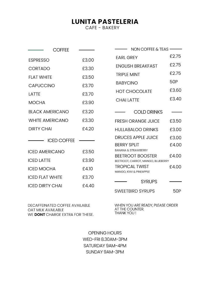 Menu Lunita Pasteleria Bristol-2