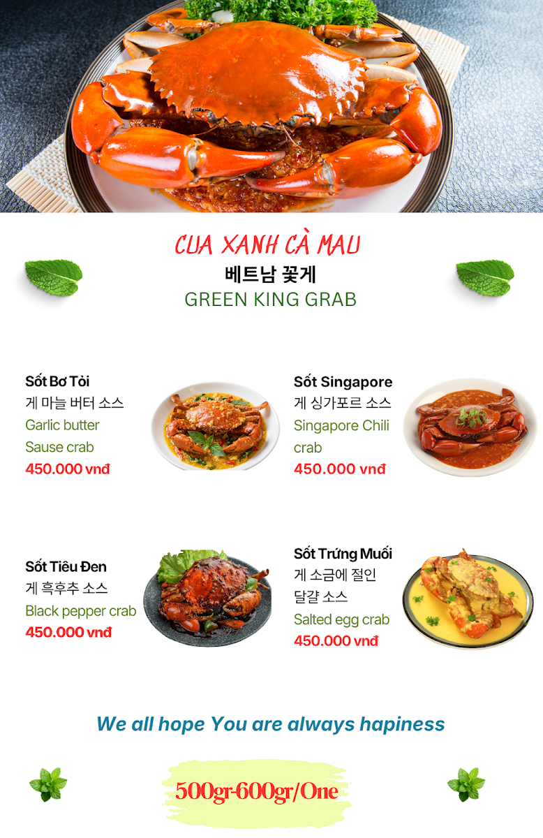 Menu Luong Son Cang Restaurant-10