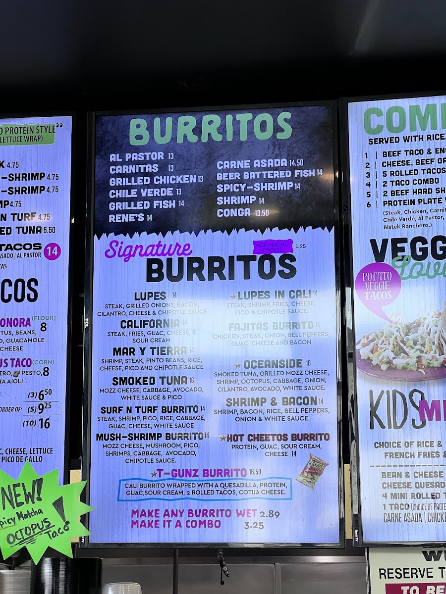 Menu Lupe's Mexican Eatery-10