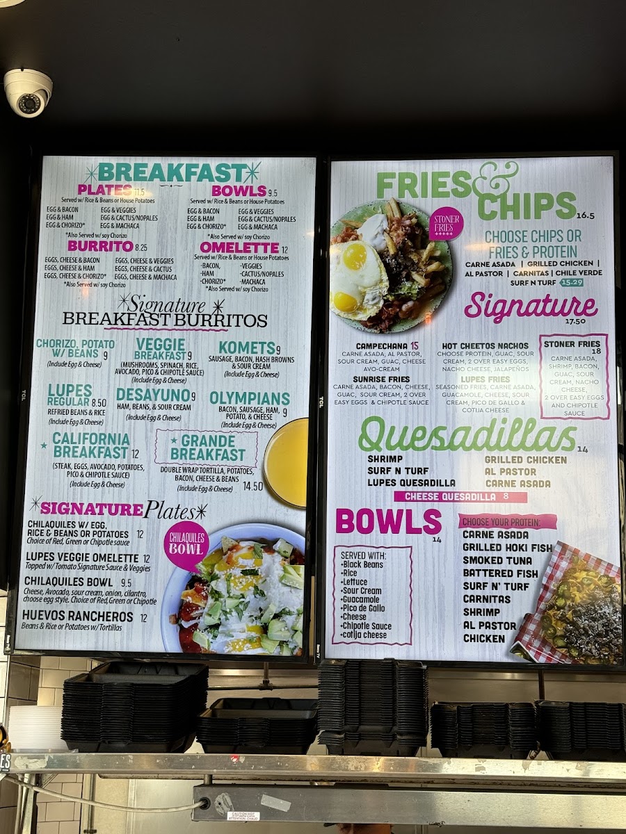 Menu Lupe's Mexican Eatery-3