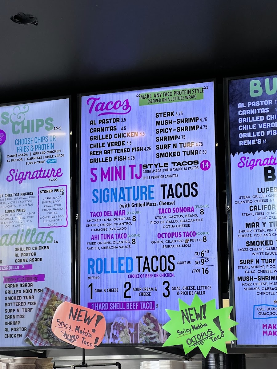 Menu Lupe's Mexican Eatery-4