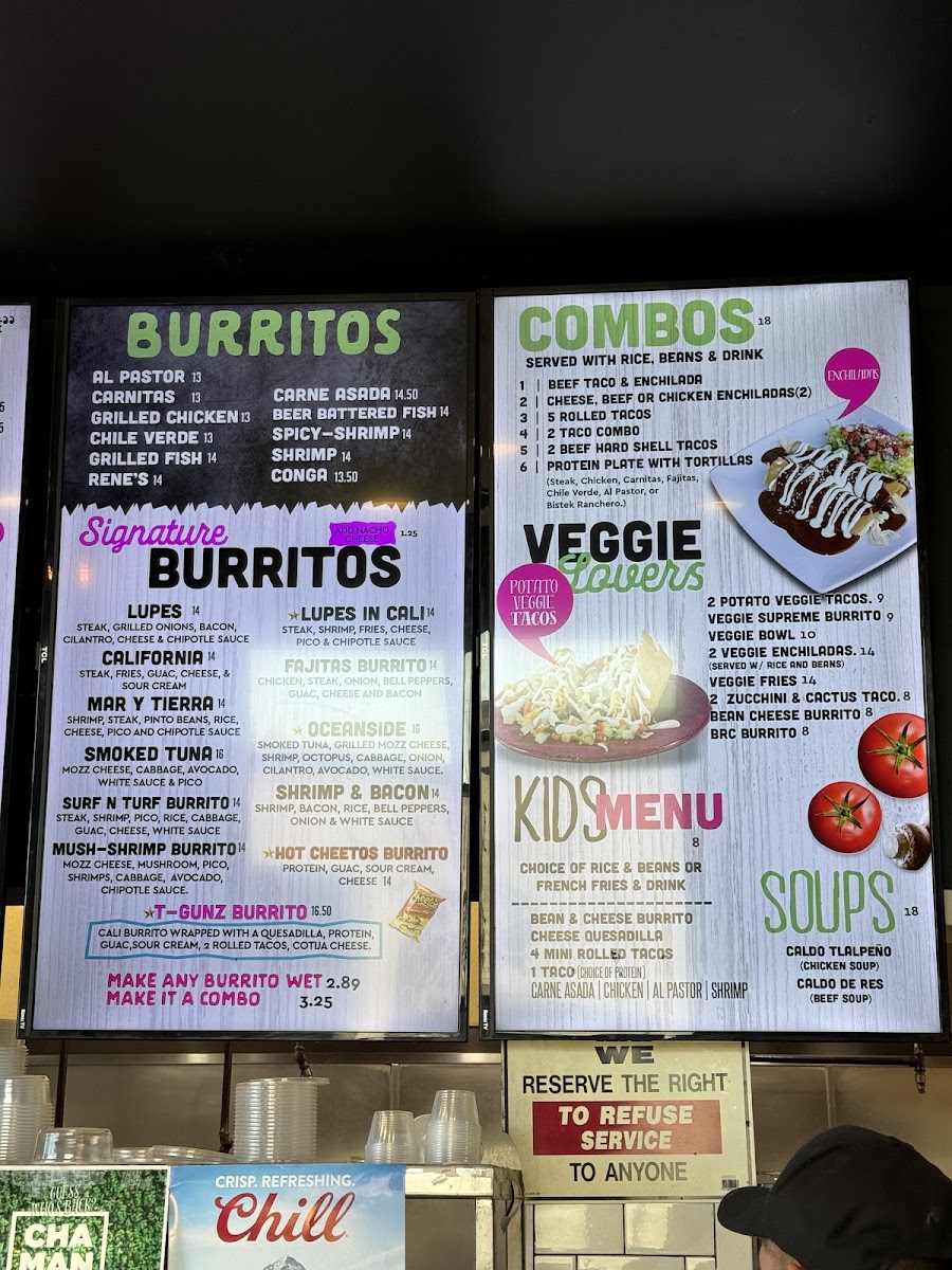 Menu Lupe's Mexican Eatery-6