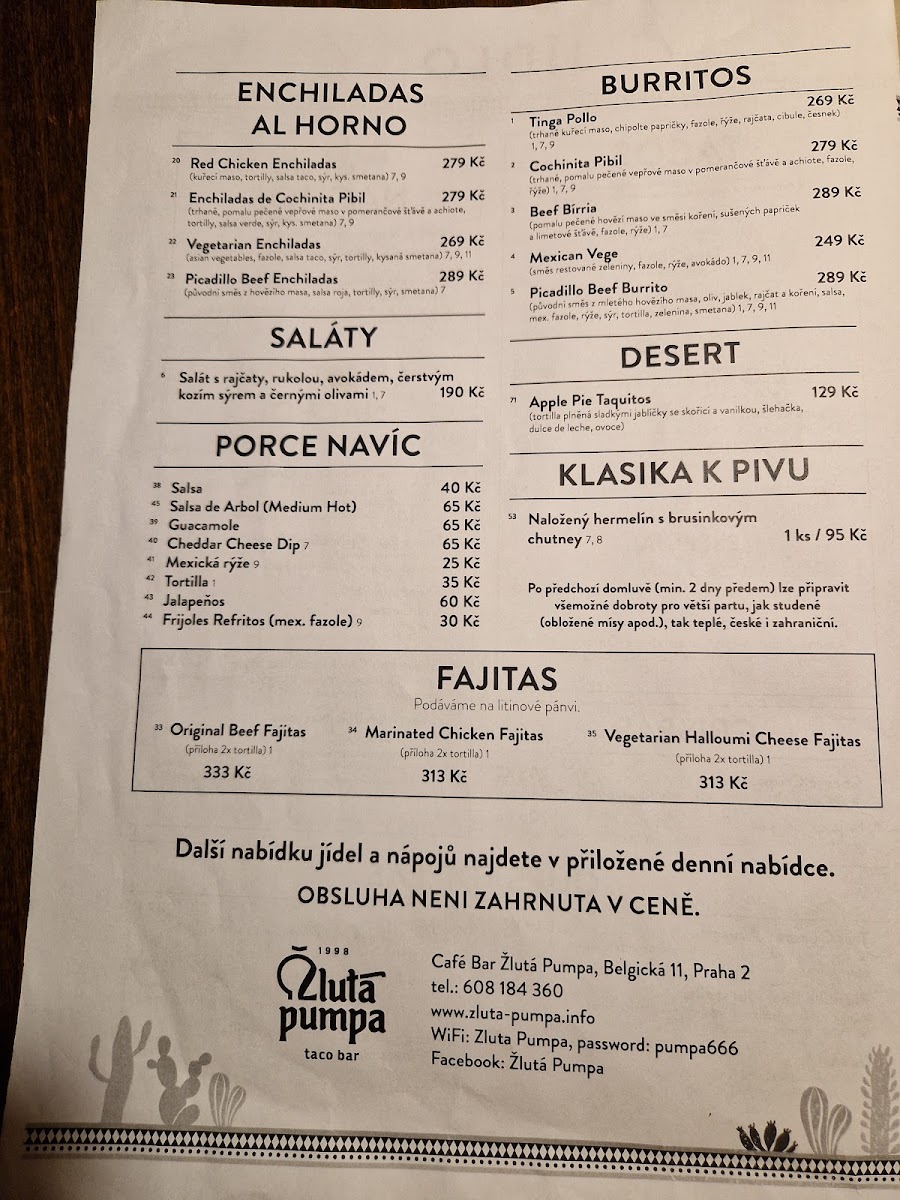 Menu Žlutá Pumpa-3