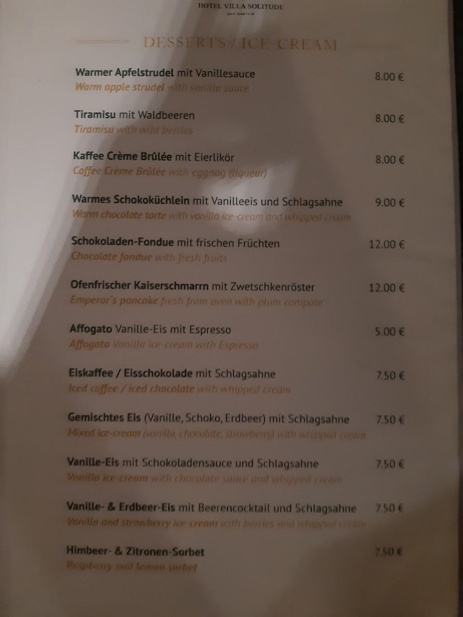 Menu Lutter & Wegner Bad Gastein-8