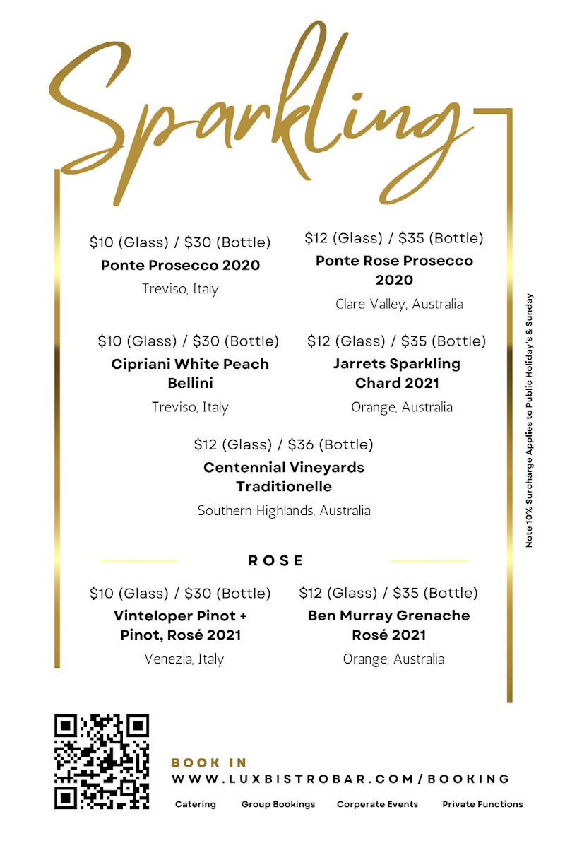 Menu Lux Bistro Bar-10