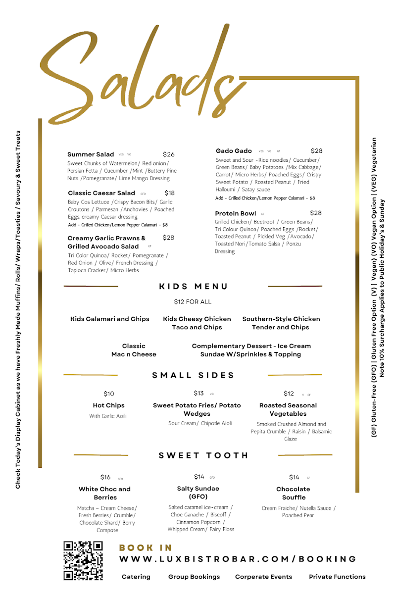 Menu Lux Bistro Bar-5