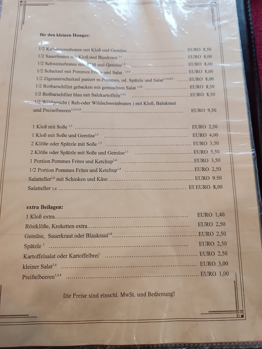 Menu Löwenbräu Buttenheim | Johann Modschiedler-2