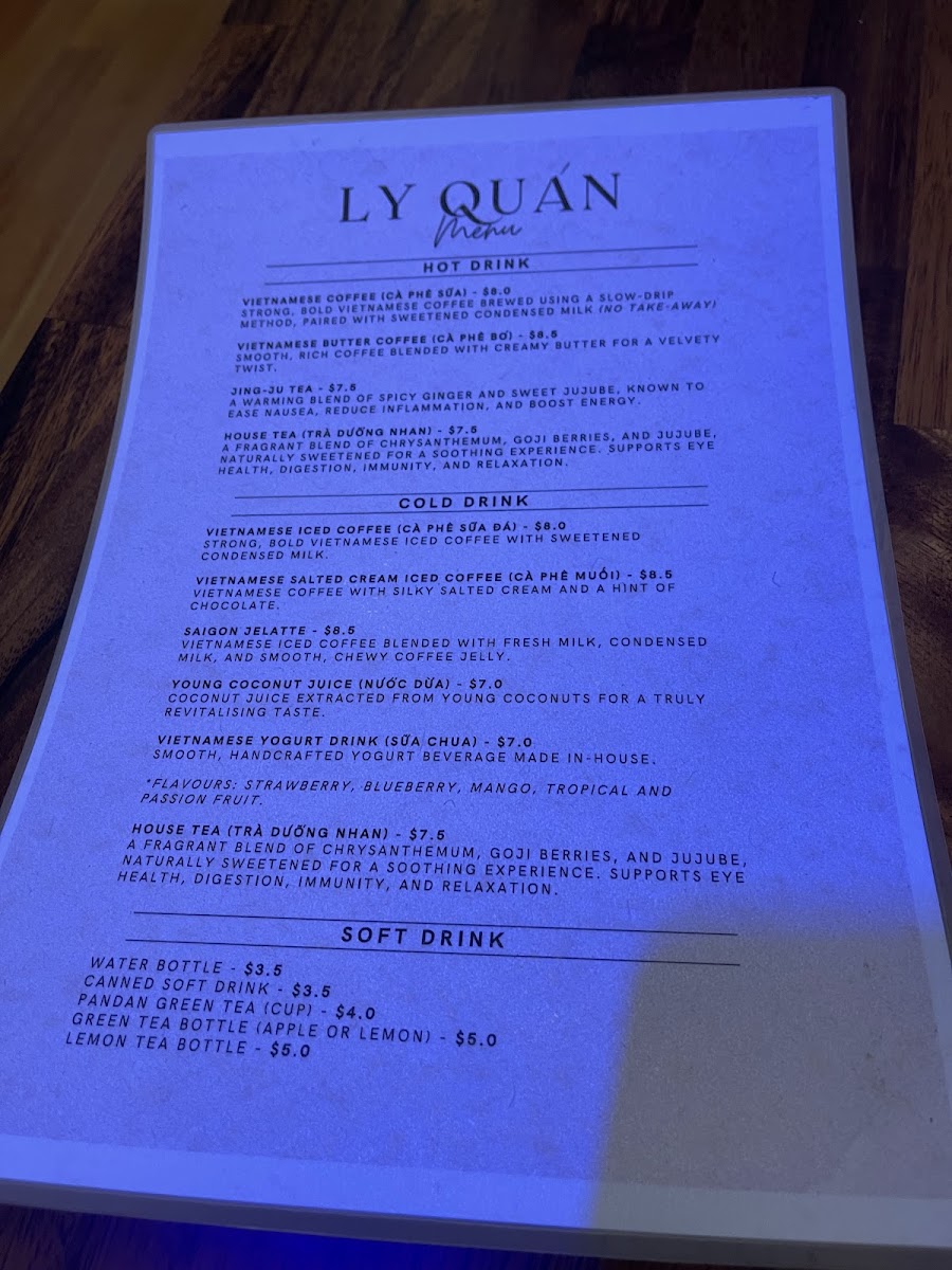 Menu Ly Quán Vietnamese Restaurant-8