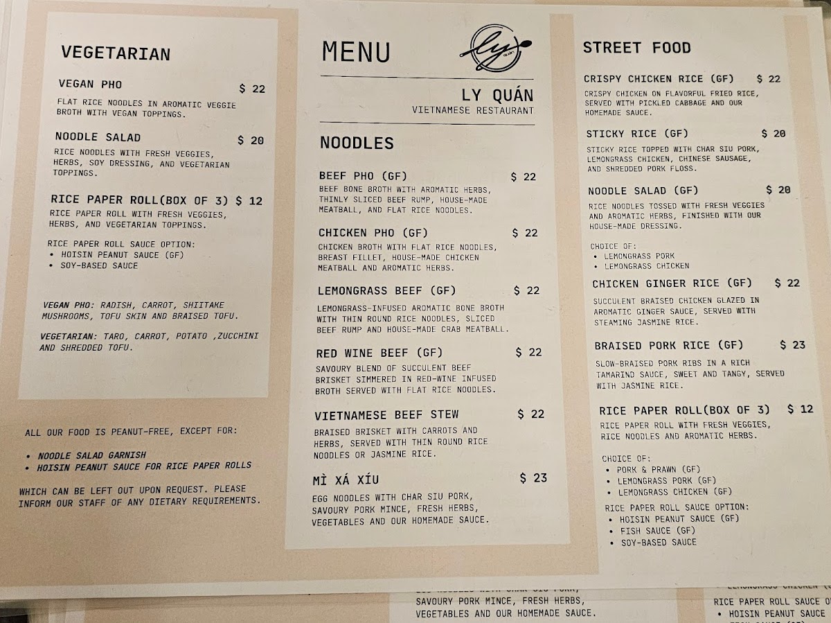 Menu Ly Quán Vietnamese Restaurant-1