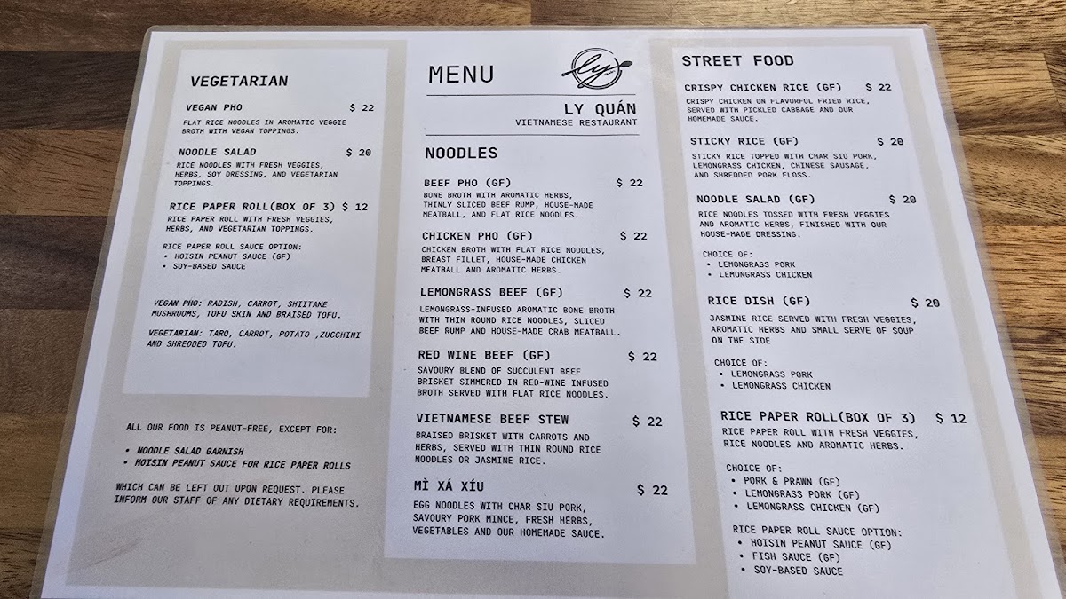 Menu Ly Quán Vietnamese Restaurant-4