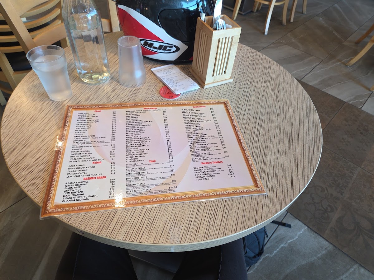 Menu Lyallpur Sweets Botany-9