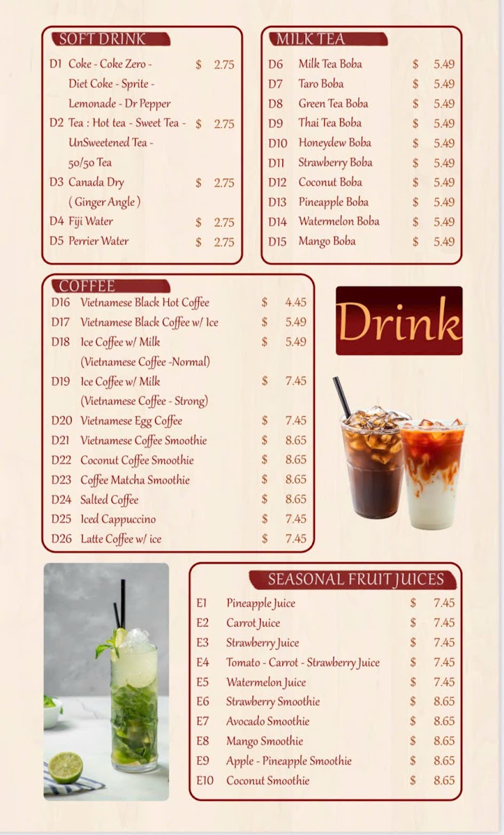 Menu Lyli Viet-Thai Cuisine - Phomous-3