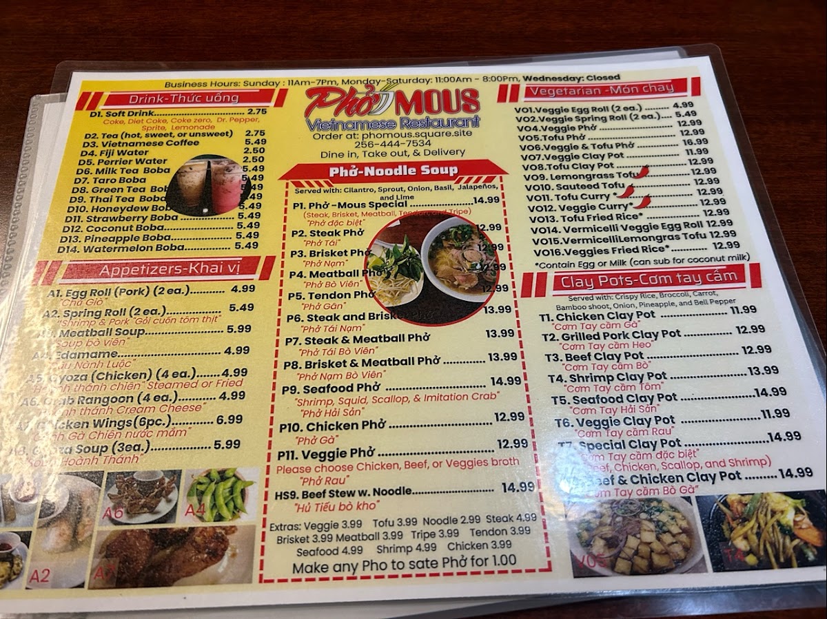 Menu Lyli Viet-Thai Cuisine - Phomous-8