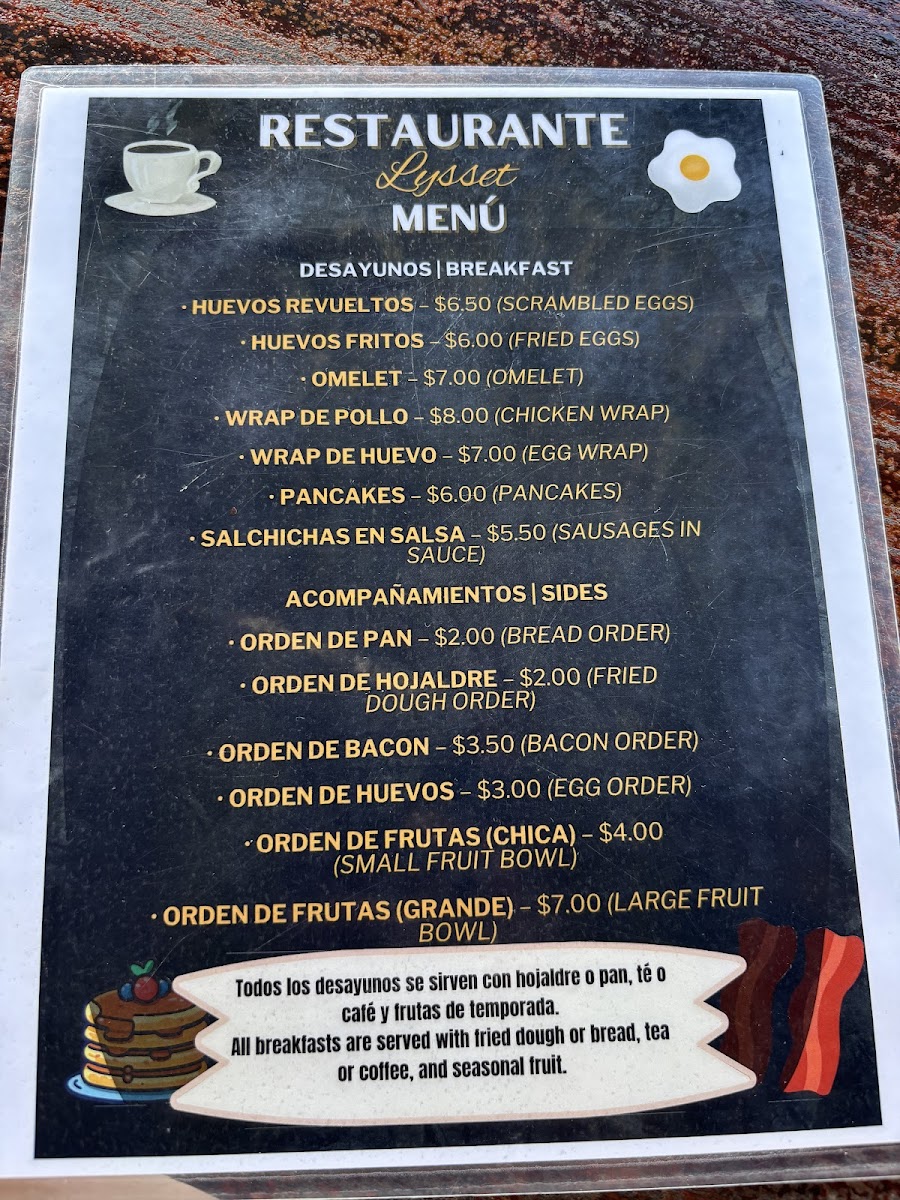 Menu Lysset Place-4