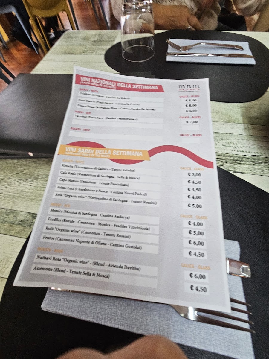 Menu M 'n M Vineria & Spaghetteria-10