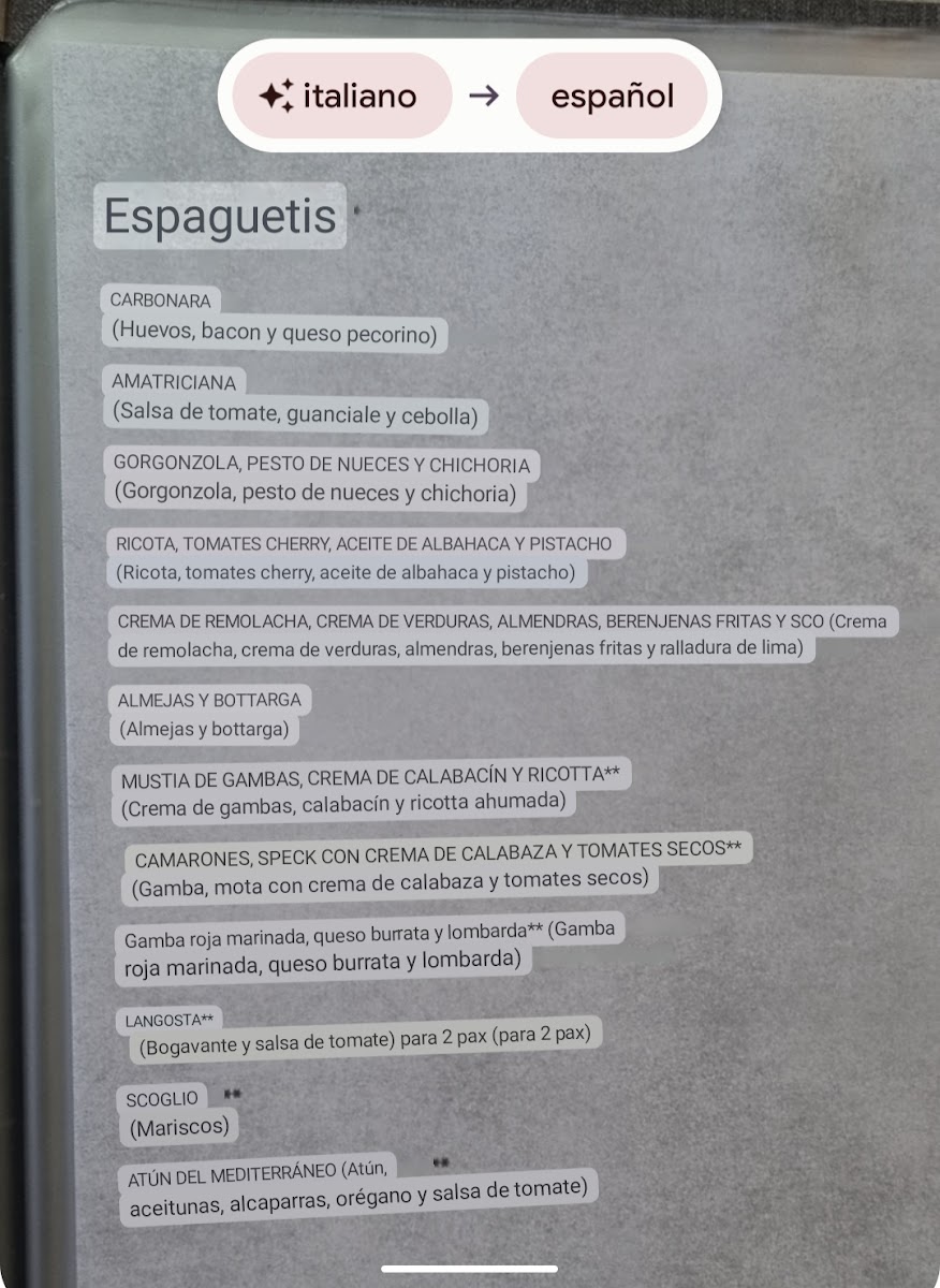 Menu M 'n M Vineria & Spaghetteria-7