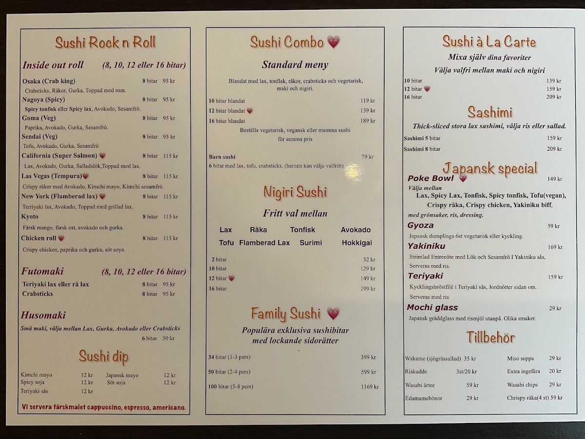 Menu M' Sushi Lounge-1