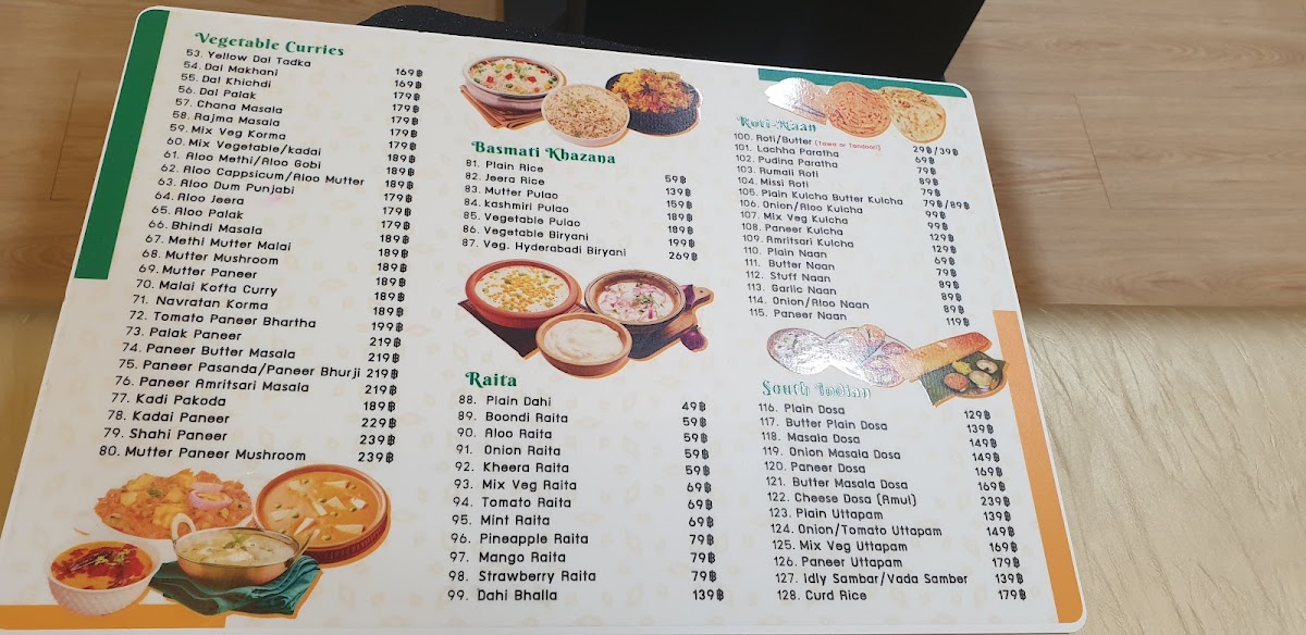 Menu Maa Pure Vegetarian Indian Restaurant-5